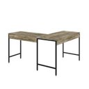 Ver imagem 6 de Escrivaninha Mesa Escritório em L Estilo Active 120cm Industrial Yescasa Marrom
