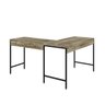 Mesa de Escritório em L Estilo Industrial 120x140cm Active - 6