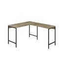 Ver imagem 2 de Escrivaninha Mesa Escritório em L Estilo Active 120cm Industrial Yescasa Marrom