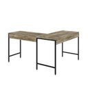 Ver imagem 6 de Escrivaninha Mesa Escritório em L Estilo Active 120cm Industrial Yescasa Marrom