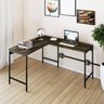 Mesa de Escritório em L Estilo Industrial 120x140cm Active - 1