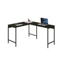 Ver imagem 4 de Escrivaninha Mesa Escritório em L Estilo Active 120cm Industrial Yescasa Marrom
