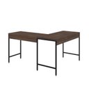 Ver imagem 6 de Escrivaninha Mesa Escritório em L Estilo Active 120cm Industrial Yescasa Marrom
