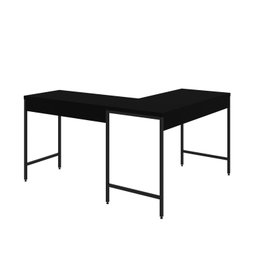 Mesa de Escritório em L Estilo Industrial 120x140cm Active - 6