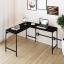 Ver imagem 1 de Escrivaninha Mesa Escritório em L Estilo Industrial 120x140cm Active