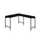 Ver imagem 2 de Escrivaninha Mesa Escritório em L Estilo Industrial 120x140cm Active