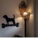 Ver imagem 3 de Cabideiro Porta Chaves Cachorro 4 Ganchos Ferro Corte a Laser