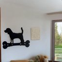 Ver imagem 4 de Cabideiro Porta Chaves Cachorro 4 Ganchos Ferro Corte a Laser