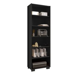 Estante Livreiro Prateleiras Estante Multiuso Organizador:preto - 6