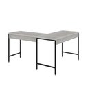 Ver imagem 6 de Escrivaninha Mesa Escritório em L Estilo Industrial 120x140cm Active