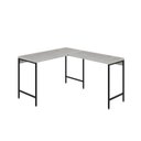 Ver imagem 2 de Escrivaninha Mesa Escritório em L Estilo Active 120cm Industrial Yescasa Branco