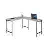 Mesa de Escritório em L Estilo Industrial 120x140cm Active - 4