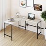 Mesa de Escritório em L Estilo Industrial 120x140cm Active - 1