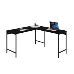 Mesa de Escritório em L Estilo Industrial 135x140cm Active - 4