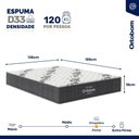 Ver imagem 5 de Cama Box Baú com Colchão de Espuma D33 Ortobom Airtech 100 Casal 138 Cm