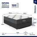 Ver imagem 4 de Cama Box Baú com Colchão de Espuma D33 Ortobom Airtech 100 Casal 138 Cm