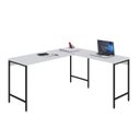 Ver imagem 4 de Escrivaninha Mesa Escritório em L Estilo Industrial 150x140cm Active