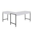 Ver imagem 6 de Escrivaninha Mesa Escritório em L Estilo Industrial 150x140cm Active