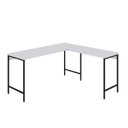 Ver imagem 2 de Escrivaninha Mesa Escritório em L Estilo Active 150cm Industrial Yescasa Branco