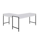 Ver imagem 6 de Escrivaninha Mesa Escritório em L Estilo Active 150cm Industrial Yescasa Branco