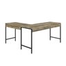 Escrivaninha Mesa Escritório em L Estilo Industrial 150x140cm Active - 6