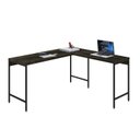 Ver imagem 4 de Escrivaninha Mesa Escritório em L Estilo Active 150cm Industrial Yescasa Marrom