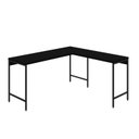 Ver imagem 2 de Escrivaninha Mesa Escritório em L Estilo Active 150cm Industrial Yescasa Preto