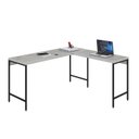 Ver imagem 4 de Escrivaninha Mesa Escritório em L Estilo Industrial 150x140cm Active