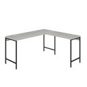 Ver imagem 2 de Escrivaninha Mesa Escritório em L Estilo Active 150cm Industrial Yescasa Branco