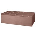 Ver imagem 2 de Calçadeira Baú Berlim Queen 160 Cm Suede Rose - MV Estofados Shop