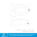 Ver imagem 5 de Banheira Hidromassagem em Gel Coat Vancouver Première Astra