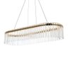 Lustre Pendente Nordecor Gouli On 2893 Ouro Brilho Led Bivolt - 1