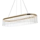 Ver imagem 1 de Lustre Pendente Nordecor Gouli On 2893 Ouro Brilho Led Bivolt