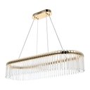 Ver imagem 3 de Lustre Pendente Nordecor Gouli On 2893 Ouro Brilho Led Bivolt