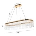 Ver imagem 4 de Lustre Pendente Nordecor Gouli On 2893 Ouro Brilho Led Bivolt