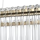 Ver imagem 2 de Lustre Pendente Nordecor Gouli On 2893 Ouro Brilho Led Bivolt