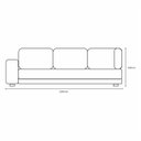 Ver imagem 4 de Sofá de Canto para Sala de Estar 05 Lugares Londres