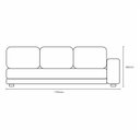 Ver imagem 3 de Sofá de Canto para Sala de Estar 05 Lugares Londres