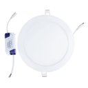 Ver imagem 5 de Plafon Painel Led Luminária Redonda de Embutir 6500k Bivolt 18w Slim Luz Fria - Annly Leds