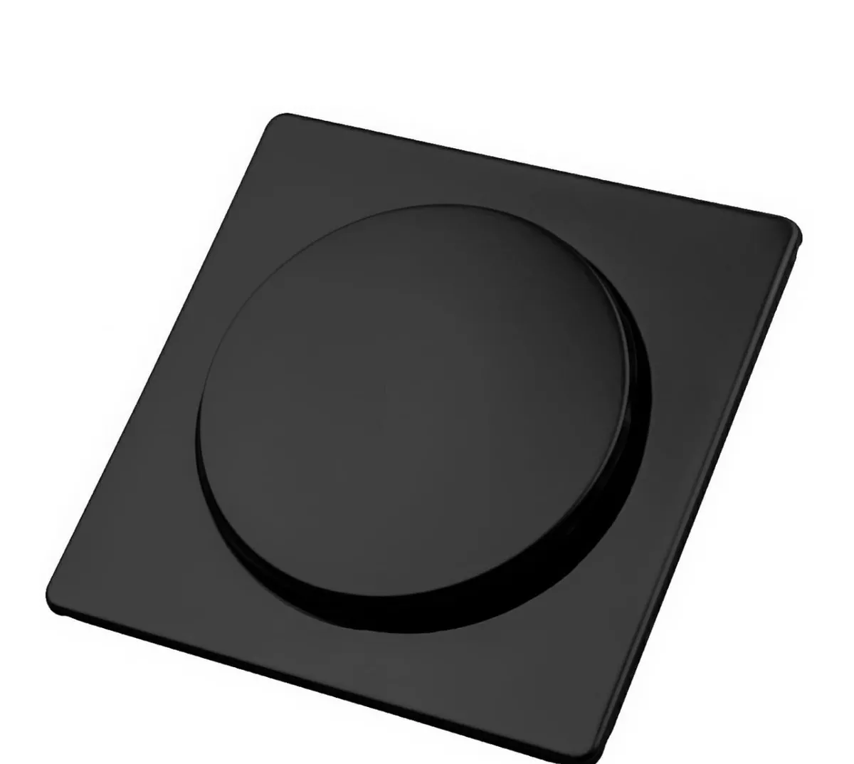 Kit C/4 Ralo Inox para Piso Click 10x10 Cm Preto Fosco - 2