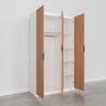 Guarda Roupa Modulado 3 Portas com Cabideiro Hera CabeCasa MadeiraOriginals - 11