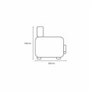 Ver imagem 5 de Sofá de Canto para Sala de Estar 05 Lugares Londres