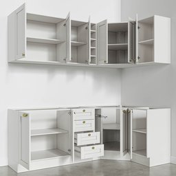 Cozinha Modulada 8 Peças sem Tampo Arizona CabeCasa MadeiraOriginals - 10