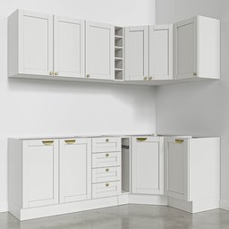 Cozinha Modulada 8 Peças sem Tampo Arizona CabeCasa MadeiraOriginals - 9