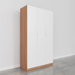 Guarda Roupa Modulado 3 Portas com Cabideiro Hera Cabecasa Madeiramadeira - 10