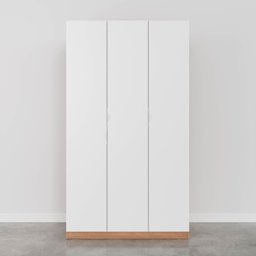 Guarda Roupa Modulado 3 Portas com Cabideiro Hera Cabecasa Madeiramadeira - 9