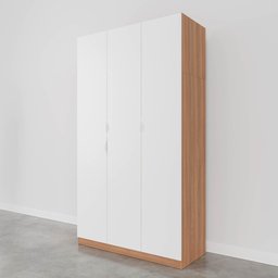 Guarda Roupa Modulado 3 Portas com Cabideiro Hera Cabecasa Madeiramadeira - 12