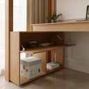 Ver mais imagens de Cama Alta Beliche Office Star Light com Escada Inclinada Marrom/Freijó