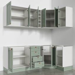Cozinha Modulada 8 Peças sem Tampo Arizona CabeCasa MadeiraMadeira - 10