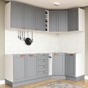 Ver imagem 2 de Cozinha Modulada 8 Peças sem Tampo Arizona CabeCasa MadeiraOriginals